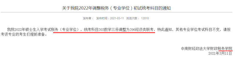 2022考研：这13所学校专业课调整，有你报考的学校吗？