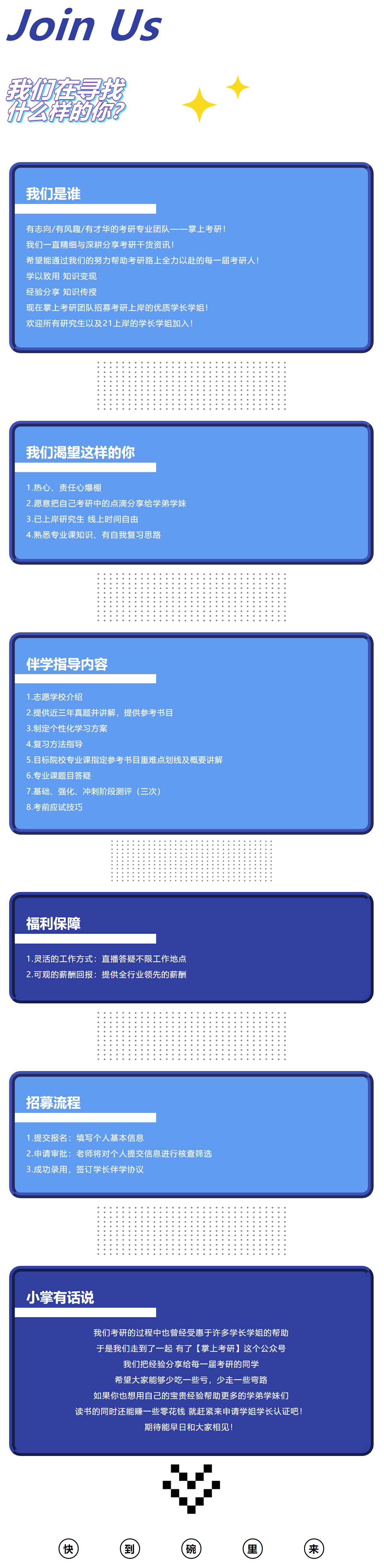 掌上考研招募上岸学长学姐啦！！！